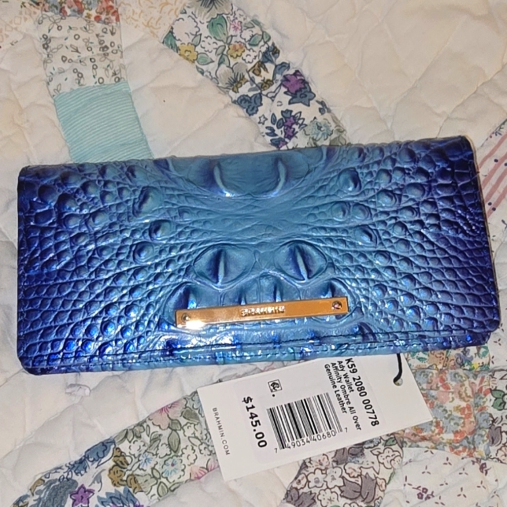 Brahmin Affinity Ombre Ady Wallet NWT
